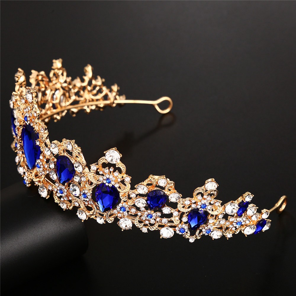 Vương miện công chúa 3 màu tùy chọn phong cách cổ điển