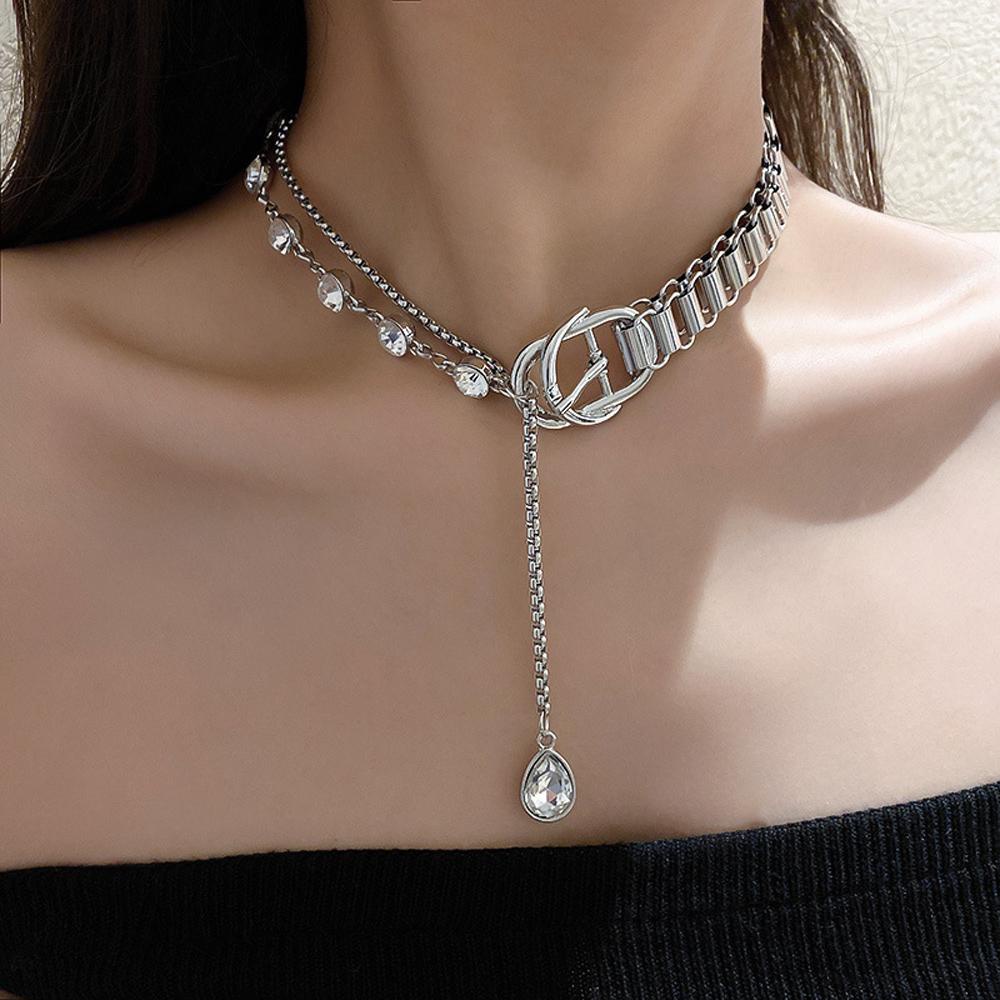 Vòng Cổ Choker Dài Nhiều Lớp Thời Trang Có Thể Điều Chỉnh Cho Nữ VANES1