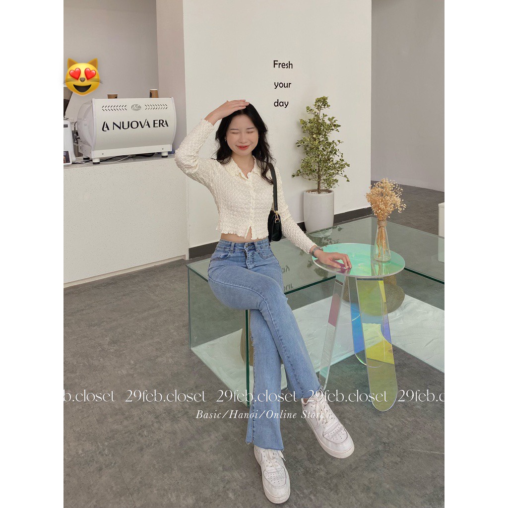 Áo xốp tay dài polo cài nút trơn cực hot cho mùa thu đông , chất thun xốp dày dặn
