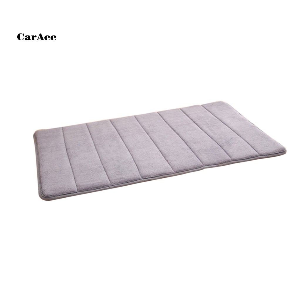 CARA_Thick Memory Foam Spa Bathroom Shower Mat Carpet Non-slip Rug Non-slip Floormat