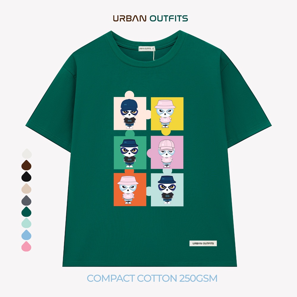 Áo Thun Tay Lỡ Form Rộng URBAN OUTFITS ATO167 Local Brand In Hình ver 2.0 Chất Vải 95% Compact Cotton 250GSM