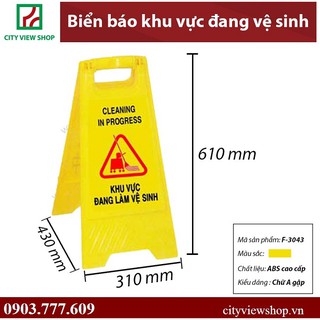 Biển báo chữ A gập