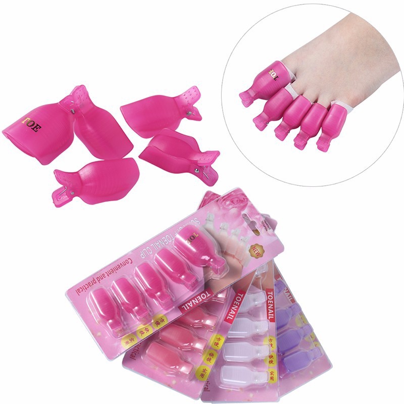 Kẹp ủ gỡ gel tay chân bộ 10 ngón