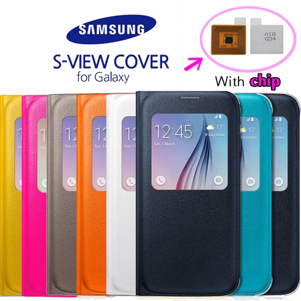 Bao da Sview cho Samsung Galaxy S6 (Nhiều màu)