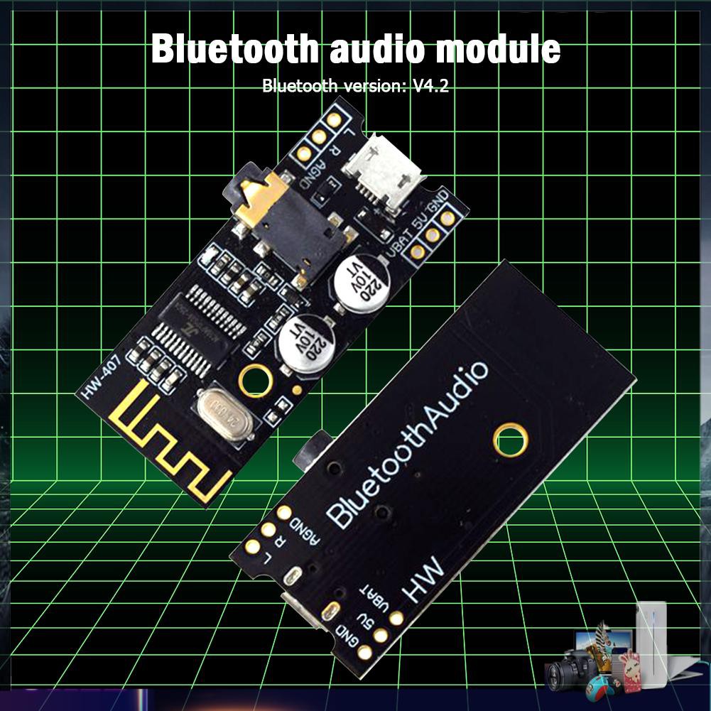 Module Thu Phát Âm Thanh Bluetooth 4.2 Hifi Có Jack 3.5mm Hw-407