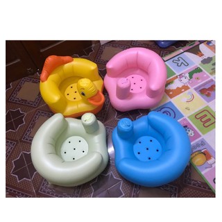 Ghế hơi tập ngồi cho bé, phao hơi cho bé tập ngồi chống gù cho bé