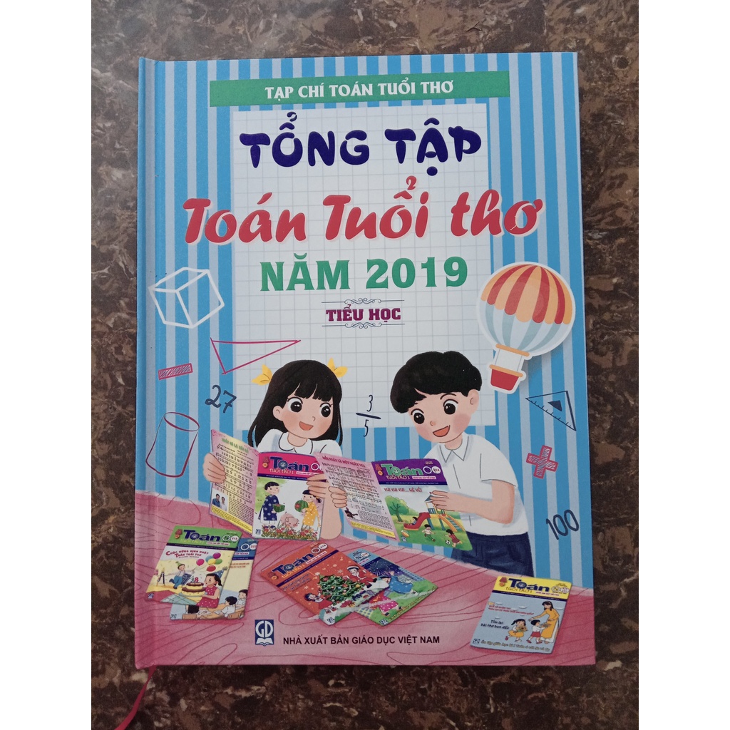 Sách - Tổng tập Toán tuổi thơ Năm 2019 Tiểu học