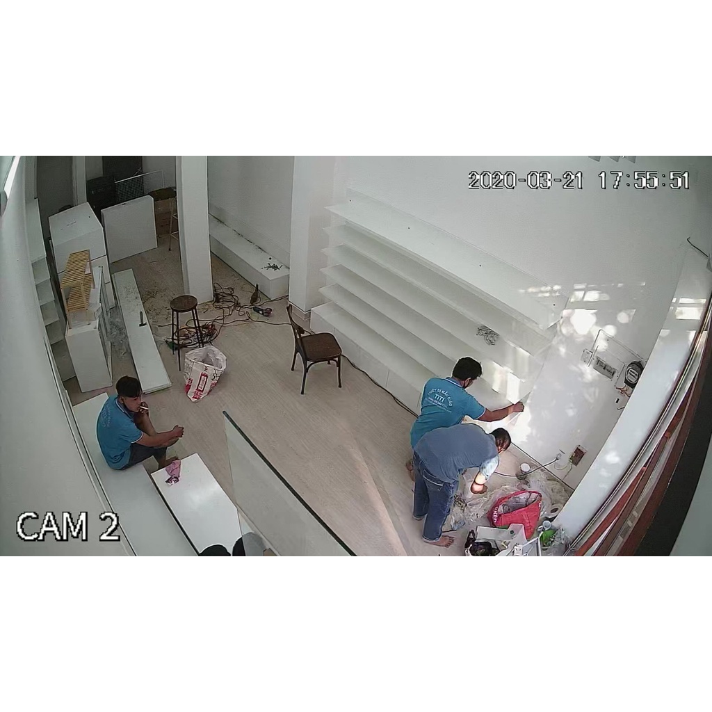 Camera  wifi Goviz 3 râu 8 LED FULL HD 3.0Mpx Siêu nét Xoay 360 độ đàm thoại 2 chiều cảnh báo chuyển động BH 5 năm