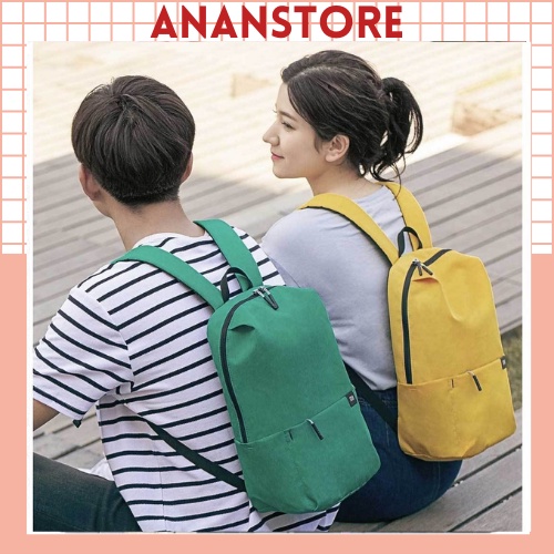 Balo Mini Xiaomi Nam Nữ Đi Học Du Lịch Cá Tính Unisex Backpack Colorful ANANStore