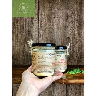 Tinh bột nghệ nguyên chất đắp mặt, mặt nạ - MN Organics