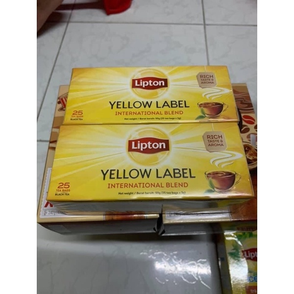 TRÀ LIPTON TÚI LỌC 25 GÓI 2GR