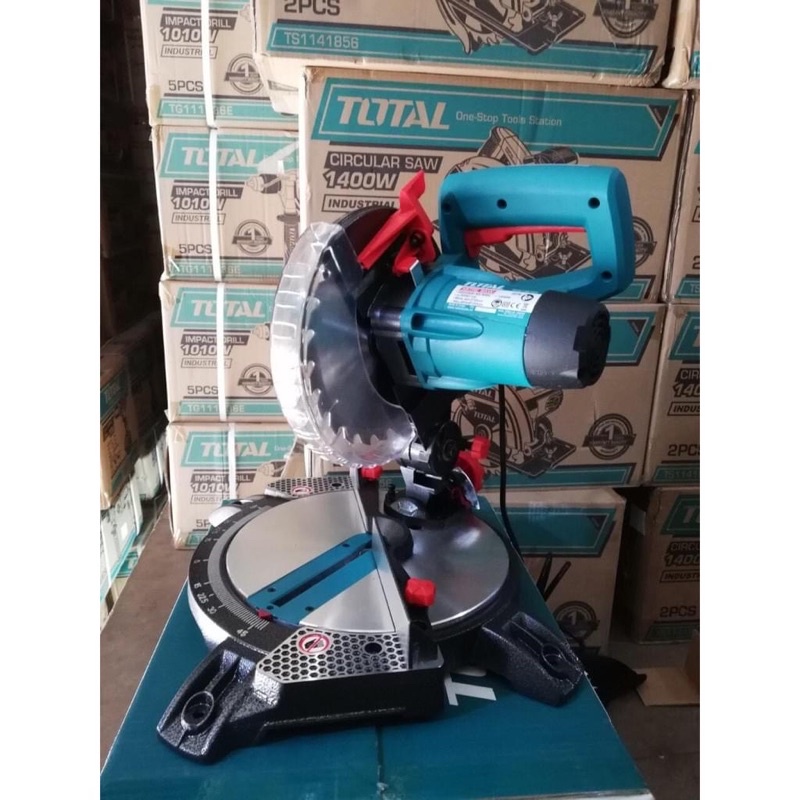 TOTAL MÁY CẮT NHÔM/GỖ 1400W TS42142101