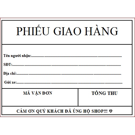 300 TEM HÓA ĐƠN  IN SẴN THEO YÊU CẦU DÙNG DÁN MÃ CODE CHO CÁC SHOP