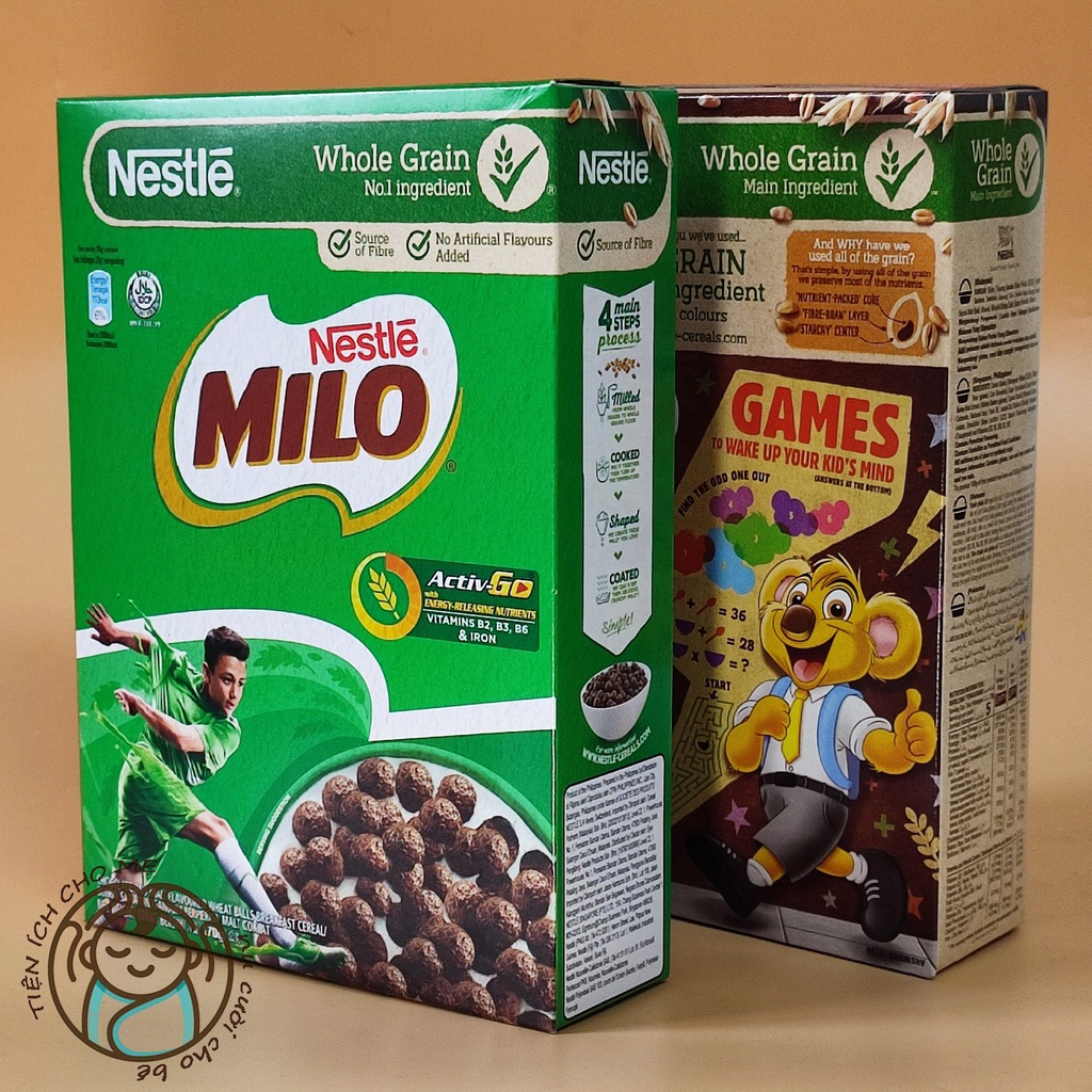 Bánh ngũ cố ăn sáng Milo NESTLE 170g