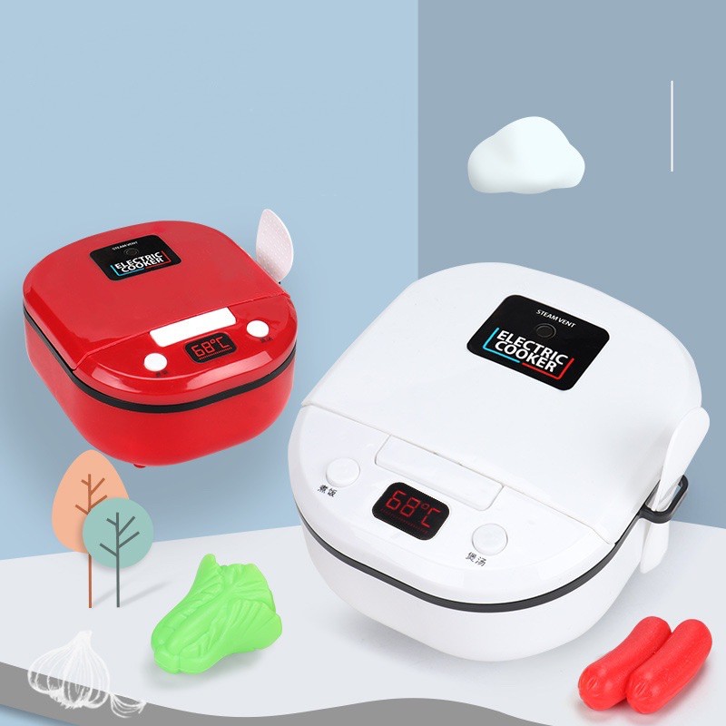 BỘ ĐỒ CHƠI NỒI CƠM ĐIỆN KÈM NẤU ĂN 22 CHI TIẾT