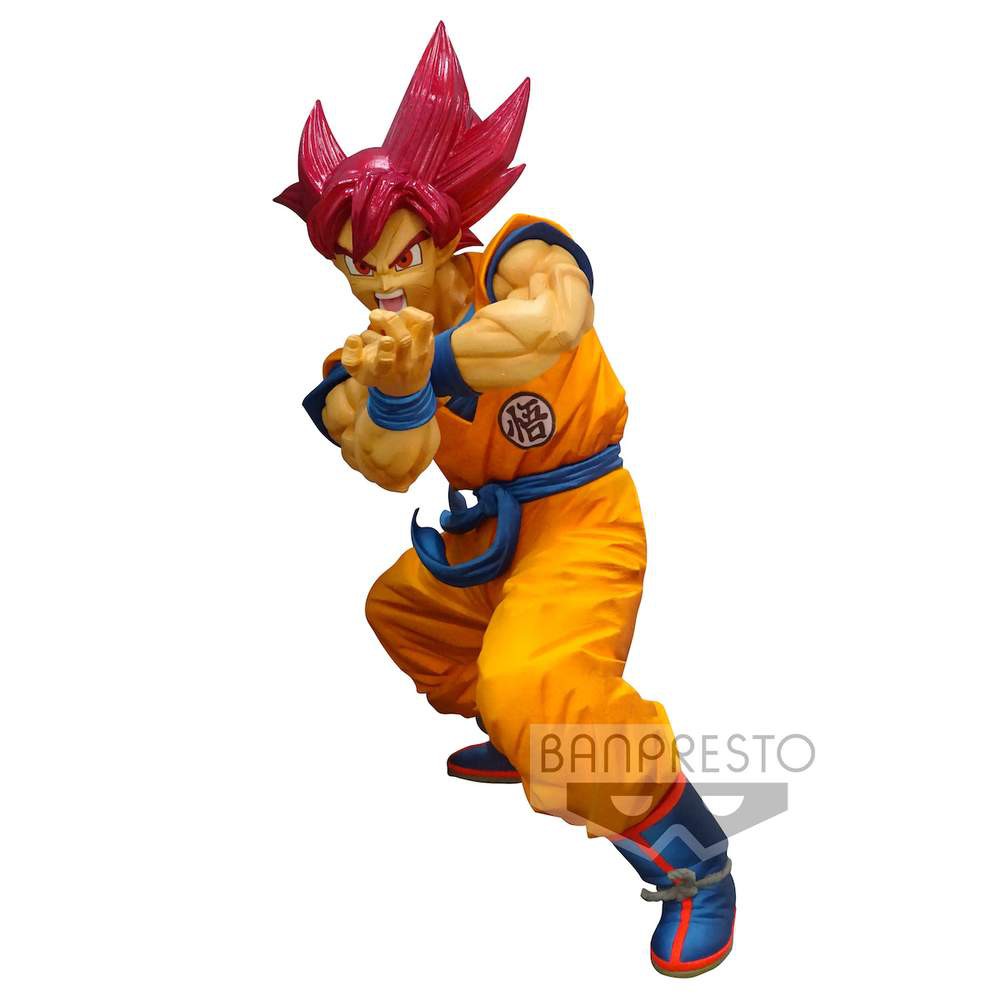 Mô hình Dragonball chính hãng - Goku God - Blood of Saiyans SPECIAL.ver