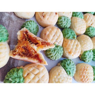 10 cái bánh dứa Đài Loan 55g handmade