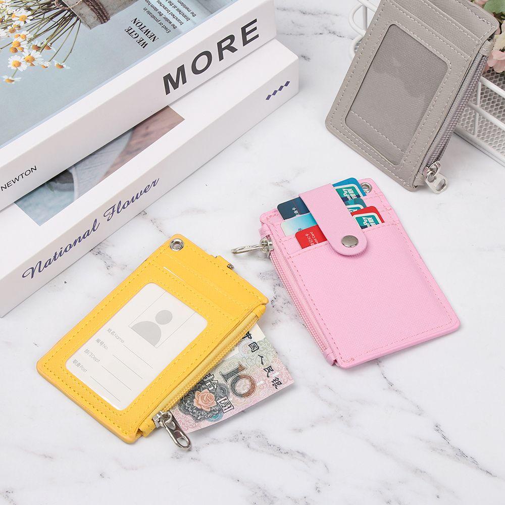 Ví Đựng Tiền Xu Bằng Da PU Phong Cách Doanh Nhân Sang Trọng