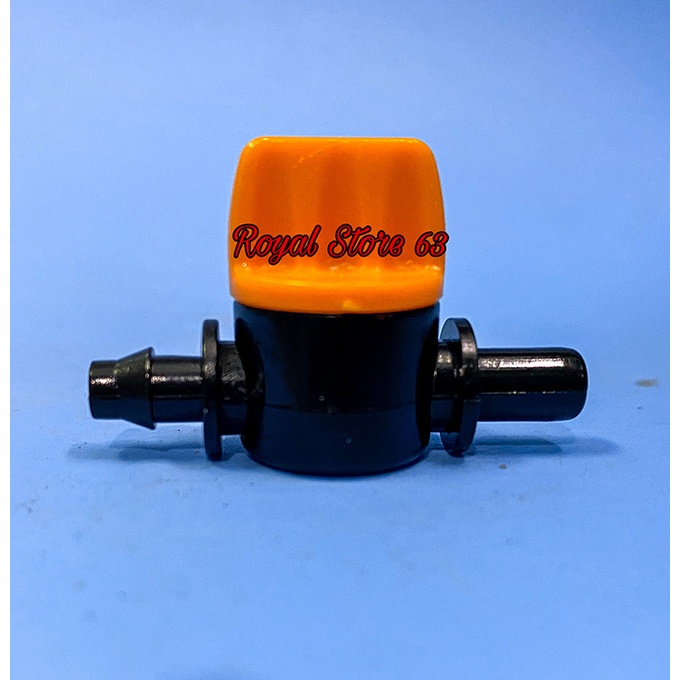 Van khóa dây oxy loại tốt cam đen