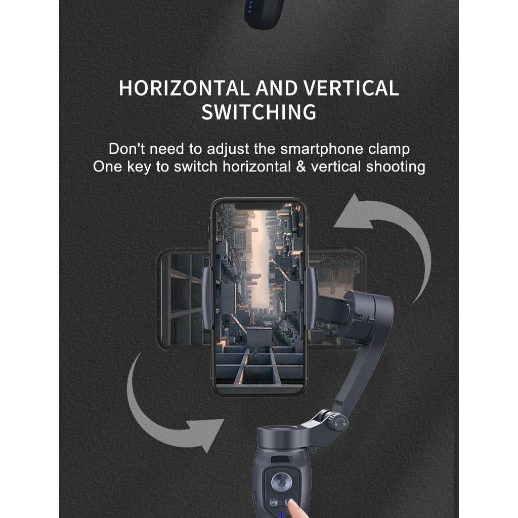 Tay cầm chống rung Gimbal Hukey g7 pro/ G7 Pro Edition cho điện thoại và camera hành trình gopro | BigBuy360 - bigbuy360.vn