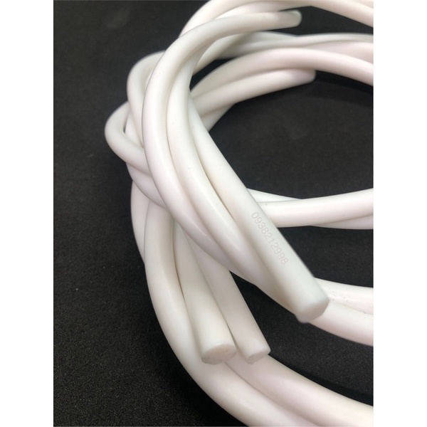 cây nhựa PTFE dài 1 mét :3mm. 3,5mm. 4mm, 6mm, 8mm,10mm,12mm,15mm