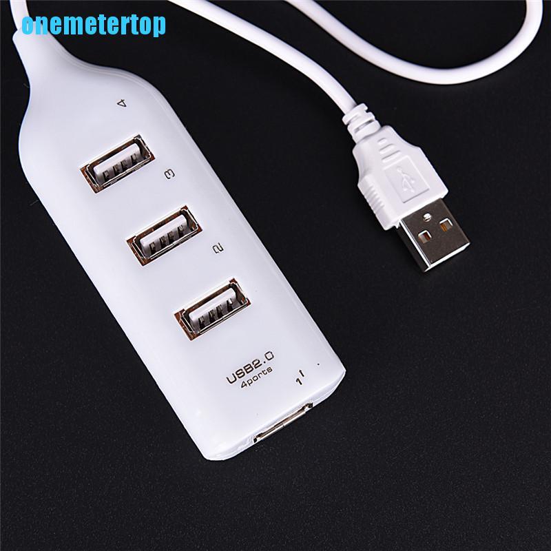 Đầu chuyển đổi Hub chia 4 cổng USB 2.0 tốc độ Cao cho máy tính bàn/laptop