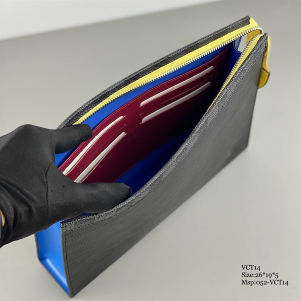 Clutch - Ví cầm tay nam nữ 𝐓𝐡𝐮̛𝐨̛𝐧𝐠 𝐇𝐢𝐞̣̂𝐮 𝐋𝐨𝐮𝐢𝐬 𝐕𝐮𝐢𝐭𝐭𝐨𝐧 - Da bò cao cấp  -VCT14