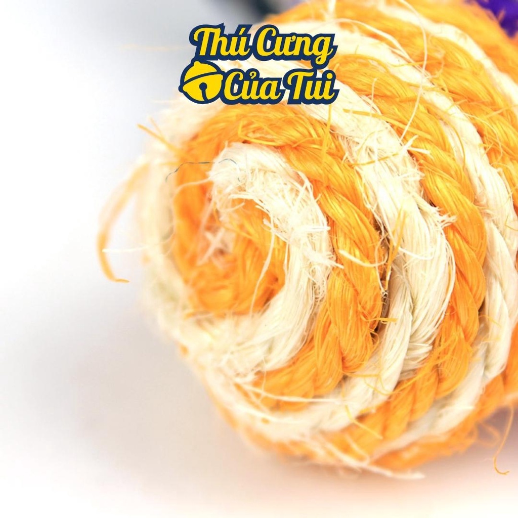 Bóng Dây Thừng Đồ Chơi Cho Chó Mèo - Thú Cưng Của Tui