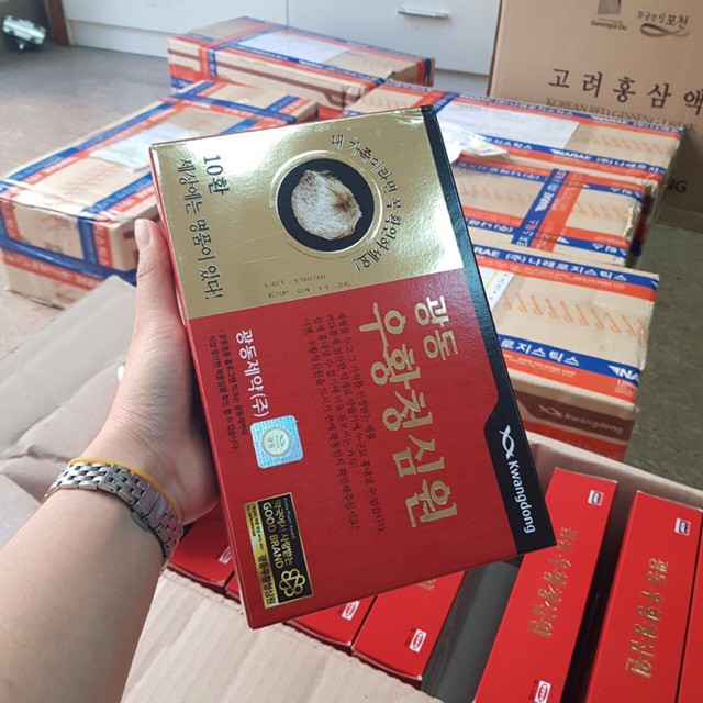 Kèm Quà Tặng] Hộp 10 viên - An Cung Ngưu Tổ Yến Hàn Quốc Nội Địa - Hàng chuẩn | BigBuy360 - bigbuy360.vn