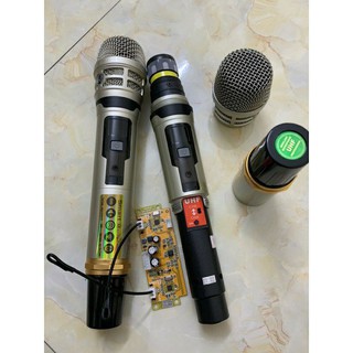 Micro uhf kim loại cao cấp cho loa kéo ugx 21