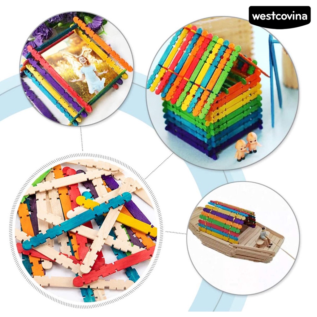 [Hot]✍Set 50 Que Kem Thủ Công Sáng Tạo