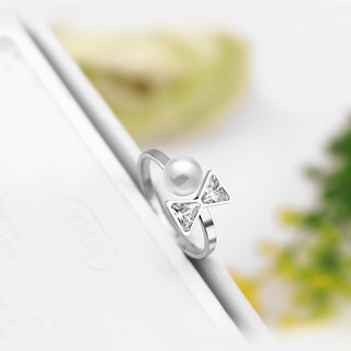 Nhẫn inox nơ BHN30