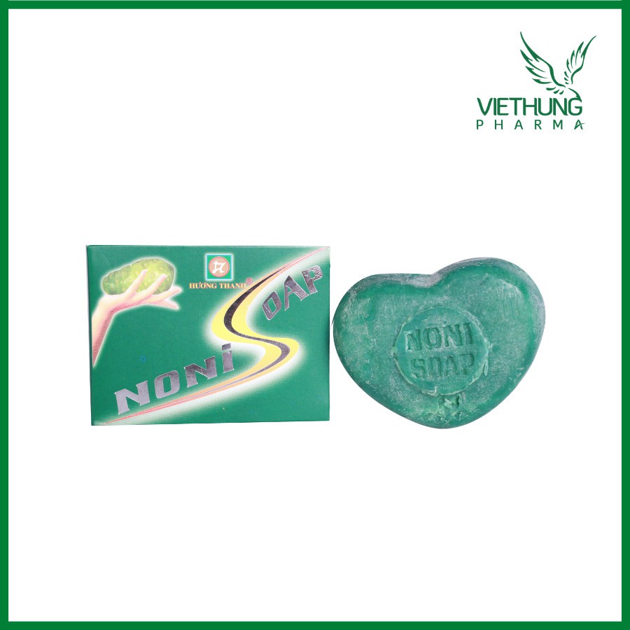 Xà Bông Nhàu Hương Thanh Noni Soap, xà phòng thảo dược giúp mềm mịn da, loại bỏ tế bào chết, bánh 80g