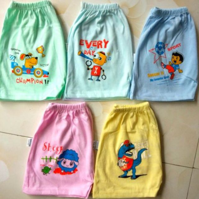 10 Quần đùi cotton cho bé