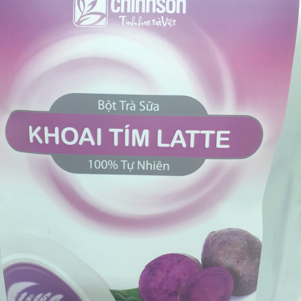 Trà Sữa Khoai Lang Tím Chính Sơn (Sweet Potato Latte) 750g - Nguyên Liệu Pha Chế Đồ Uống, 100% Tự Nhiên