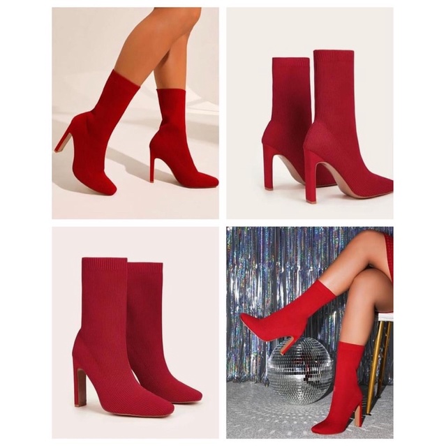 Boot len chun hàng uk sale sẵn đen 36