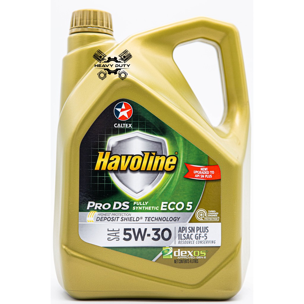 Nhớt Oto Cao Cấp Havoline® ProDS Fully Synthetic ECO 5 5W-30