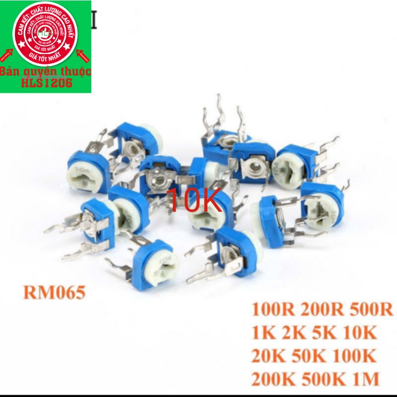 chiết áp tinh chỉnh RM065 (103 10K)