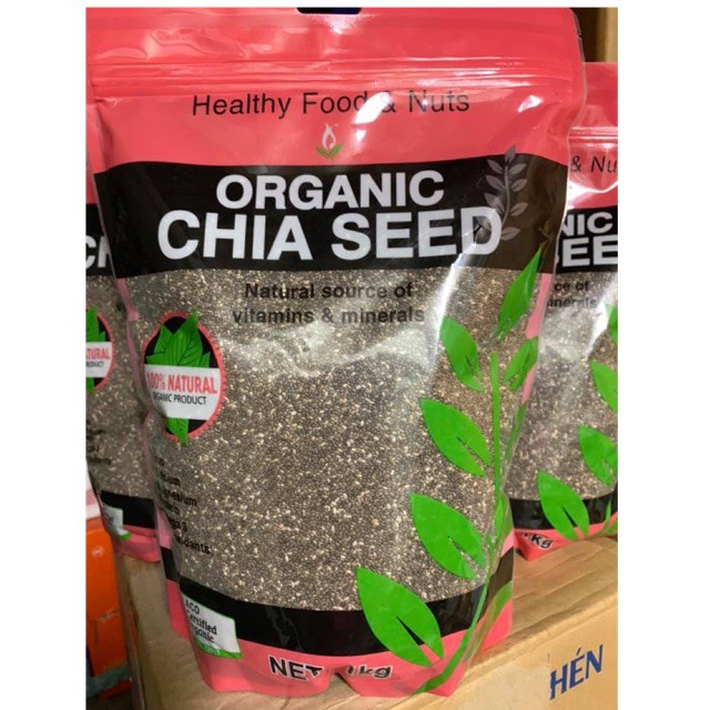 [Date 06/2023] Hạt chia Úc hữu cơ 500g- Organic Chia seeds- Hạt chia hữu cơ tốt cho sức khỏe