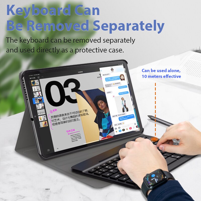 [Tặng bút cảm ứng ] Bao da có bàn phím cho Lenovo Tab P11 pro P11 P11 plus M10 gen 2 X306 TB- J606F J607F J616F 11inch