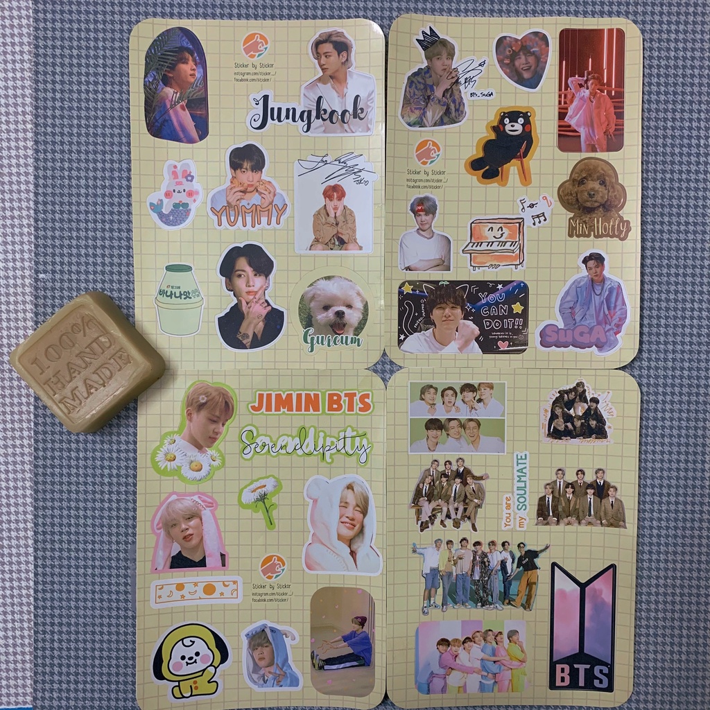 Sticker idol - BTS  1st version