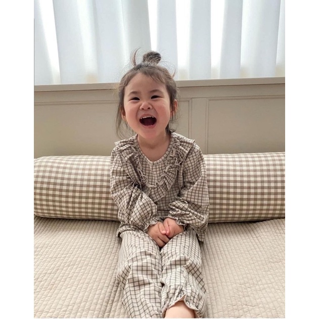 Bộ peekaboo kẻ sọc