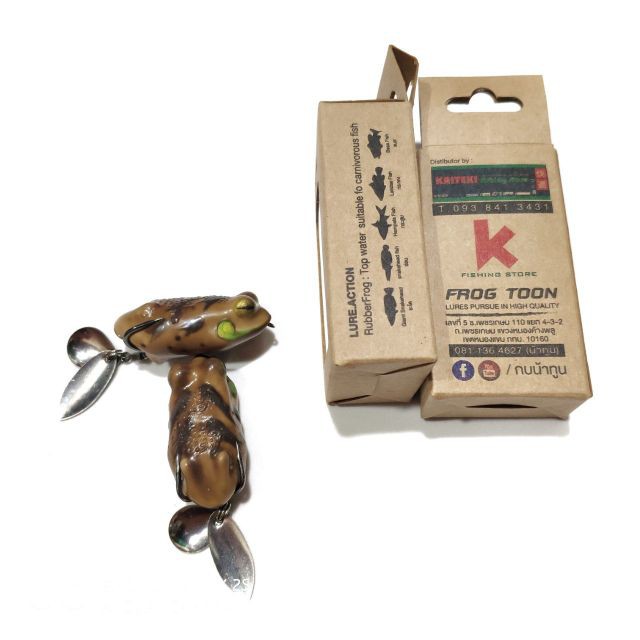 Mồi giả nhái hơi Frog Toon V1 V2 V3 V4 Thái Lan - Chuyên câu Lure siêu nhậy hàng hót 22