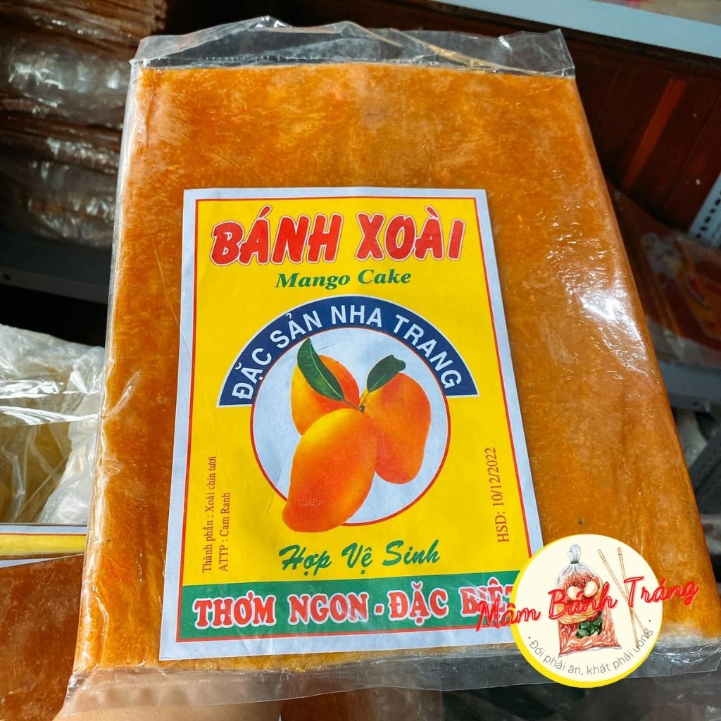 Bánh tráng xoài vuông chua chua ngọt ngọt bánh tráng xoài đặc sản Nha Trang - 04101705