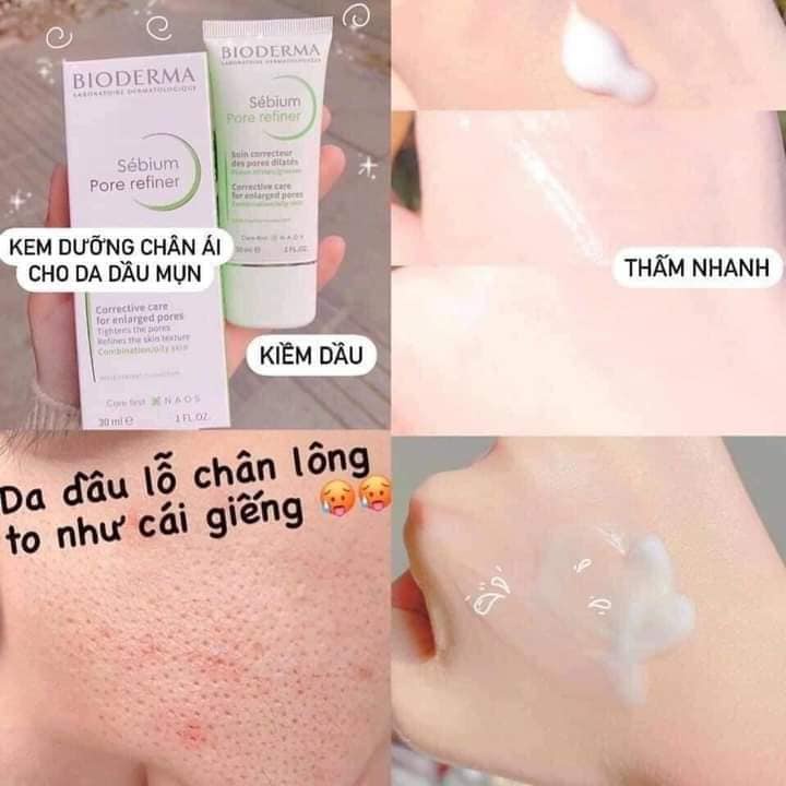 Kem dưỡng kiềm dầu Bioderma Sebium MAT CONTROL Shine Control Moisturizer - 30ml