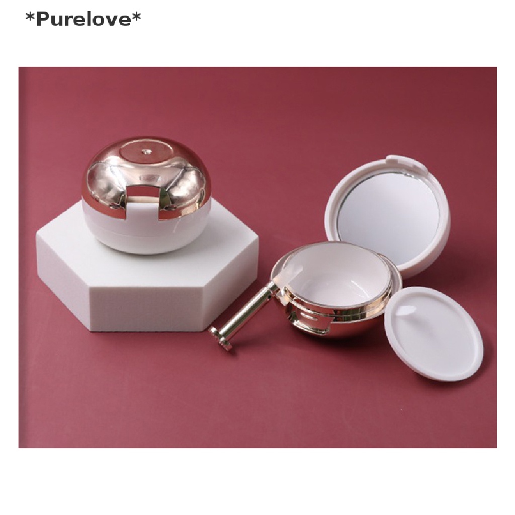 1 Hũ Rỗng Đựng Son Dưỡng Môi Màu Trắng 20g Kèm Cọ Tiện Dụng