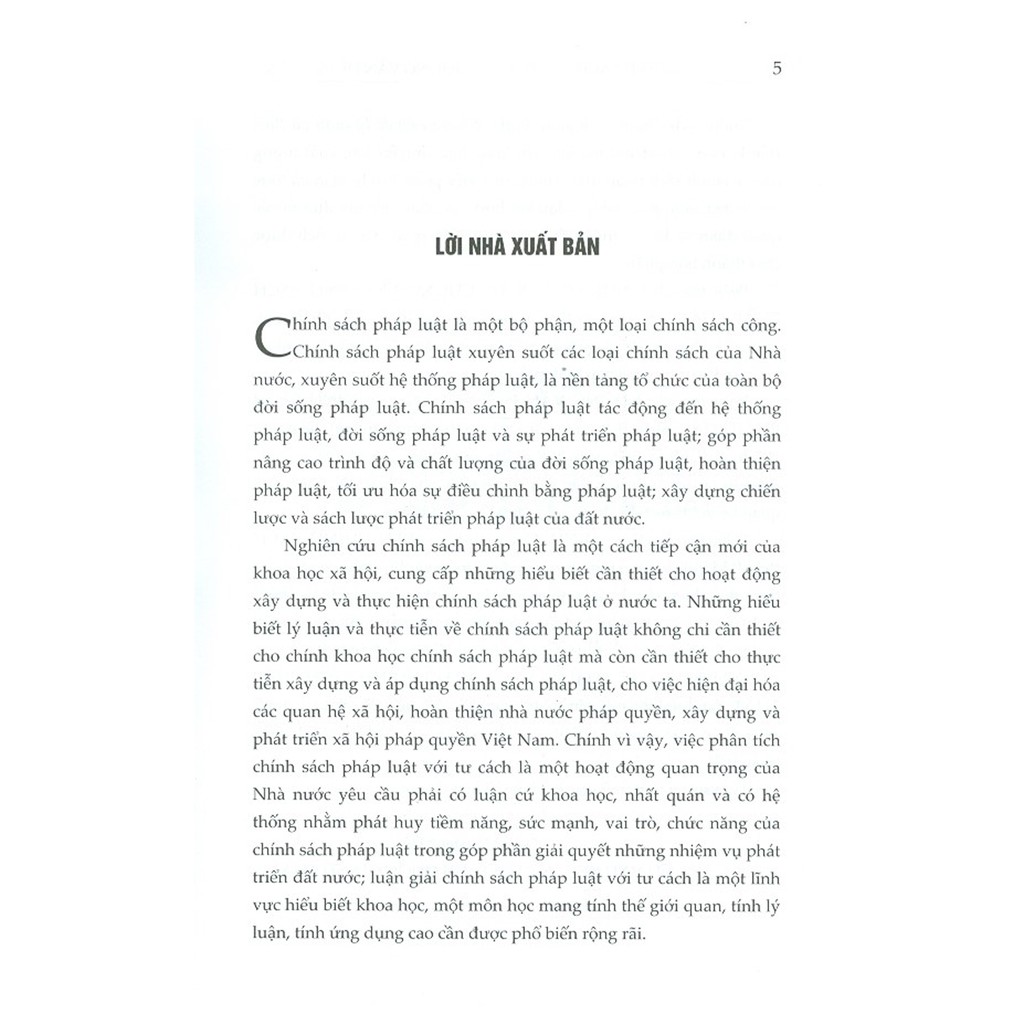 Sách - Chính Sách Pháp Luật - Những Vấn Đề Lý Luận Và Thực Tiễn | BigBuy360 - bigbuy360.vn