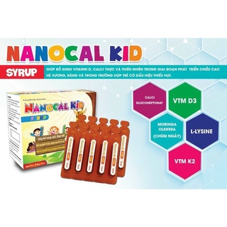 NANOCAL KID - Bổ sung Canxi hỗ trợ phát triển chiều cao ở trẻ