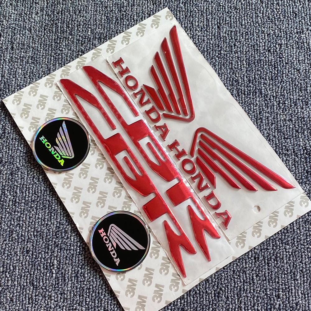 Miếng Dán Trang Trí Bình Xăng Xe Mô Tô honda cbr250 300 400 500 650r cbr800 cbr919 cbr1000