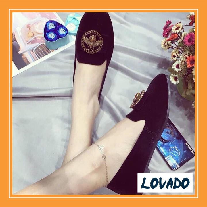 Giày bệt búp bê ong xích form dáng sang trọng